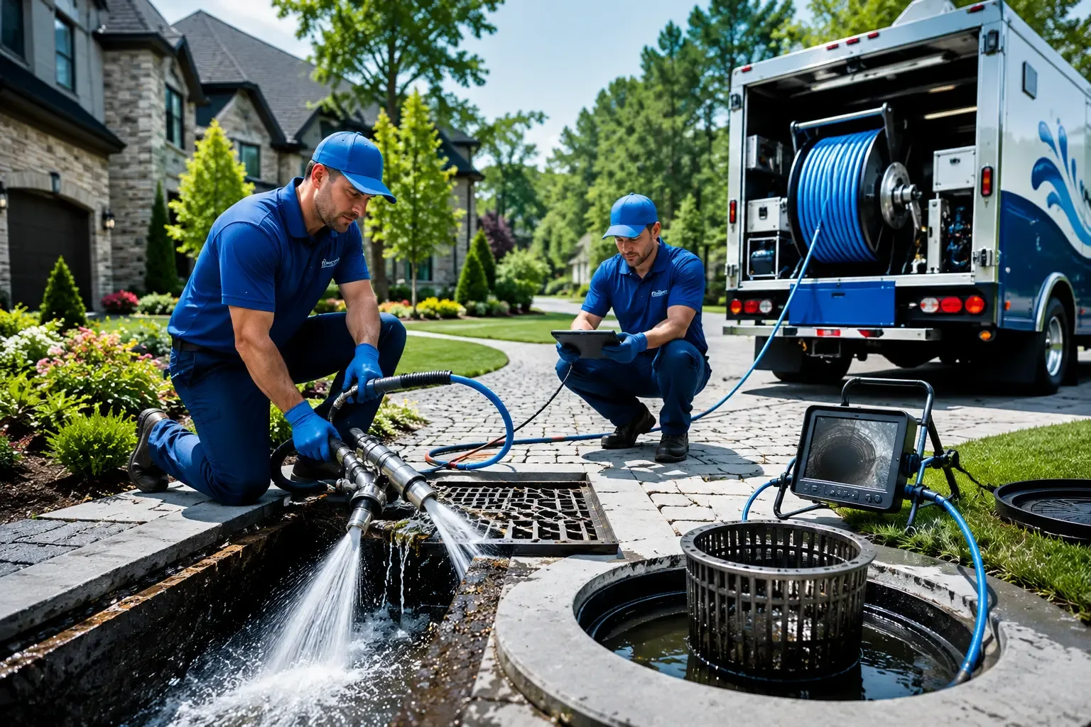 Local outdoor drain cleaning professionals in Sanford, NC